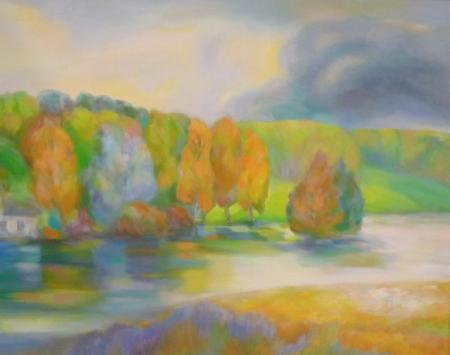 Sügispäev, Esti Kittus E-kunstisalongis