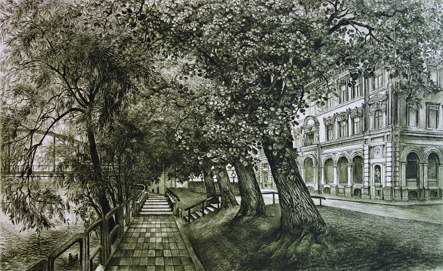 Tartu Emaj�e kallas, Viive Kuks E-kunstisalongis