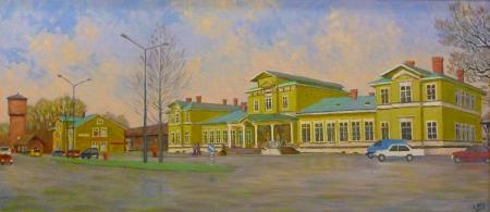 Tartu Vaksali tänav, Enno Allik E-kunstisalongis
