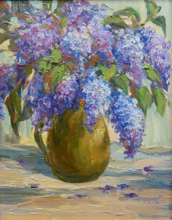 Sirelid vanaema aiast, Liive Koppel E-kunstisalongis