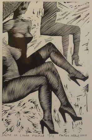 Salme ja Linda pulmad, Peeter Allik E-kunstisalongis