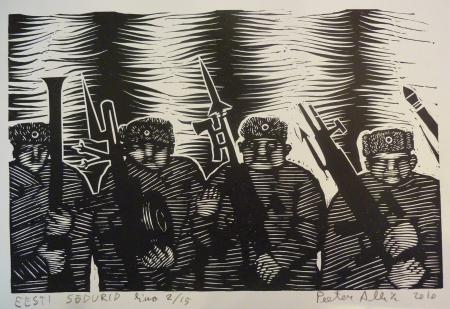 Eesti s�durid, Peeter Allik E-kunstisalongis