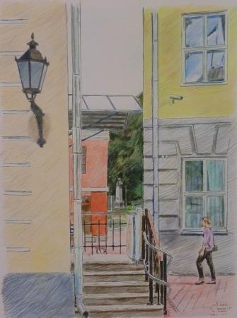 T� peahoone lipp ja Pirogov, Margus Lokk E-kunstisalongis