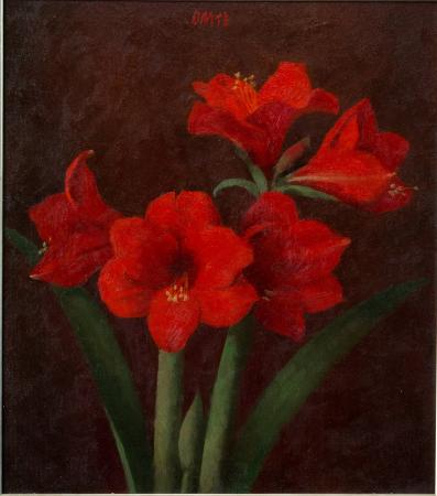 Amarüllis - kuninglik lill, Olav Maran E-kunstisalongis