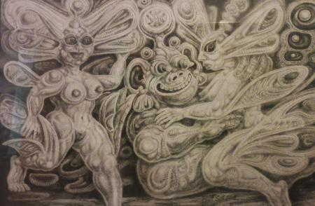 Oli raske p�ev, Albert Gulk E-kunstisalongis