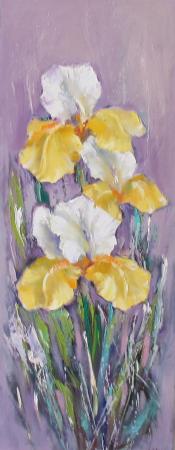 Kollane iiris, Jelena Liba E-kunstisalongis