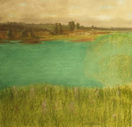 Saaremaa maastik, Matti P�rk E-kunstisalongis