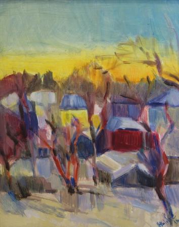 Linnavaade II, Lemme Haldre E-kunstisalongis