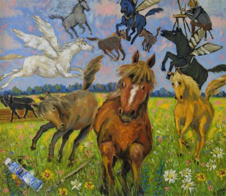 Tahan lennata, Enno Allik E-kunstisalongis