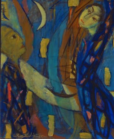 Kuuvalge j�gi, Inge Kudisiim E-kunstisalongis