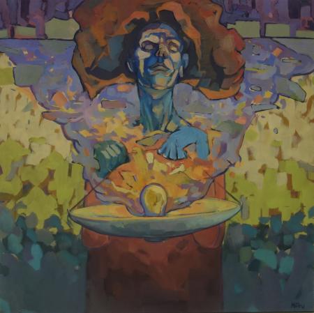 Kummaline valgus, Madis Oru E-kunstisalongis