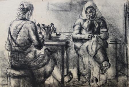 Õmblejad, Erich Pehap E-kunstisalongis