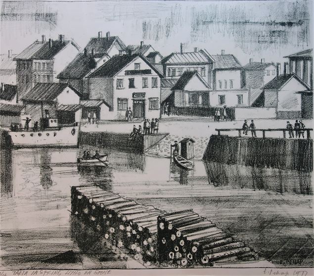 Tartu kevadel, Erich Pehap E-kunstisalongis