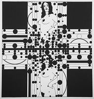 Naine-masin X, Leonhard Lapin E-kunstisalongis