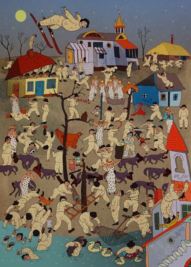 T�iskuu. L�pu algus, Priit P�rn E-kunstisalongis