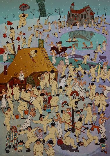 Esimene lumi, Priit P�rn E-kunstisalongis