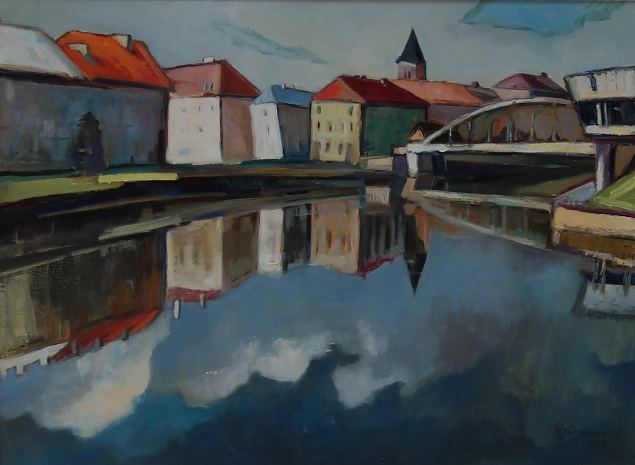 Tartu vaade, Piret J�rgenson E-kunstisalongis