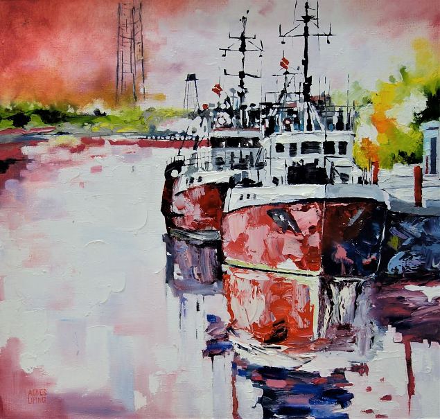 Sadam, E-kunstisalongis