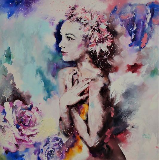 Aafrika tants, Agnes Veinberg E-kunstisalongis