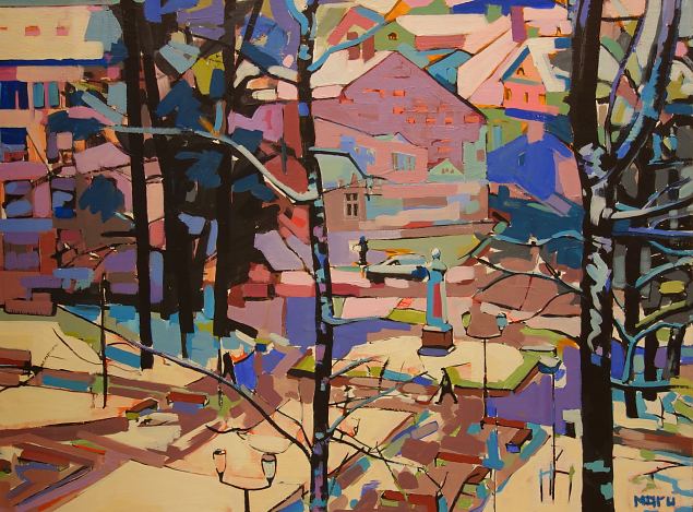 Pirogovi park, Madis Oru E-kunstisalongis