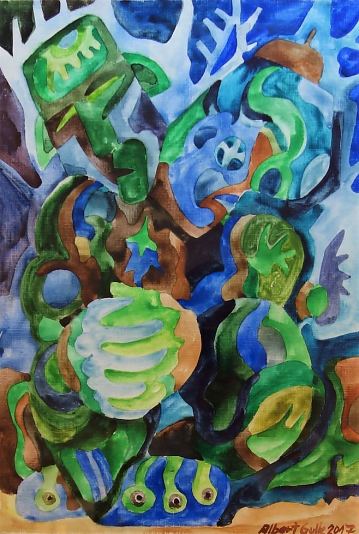 Kevade unistajad, Albert Gulk E-kunstisalongis