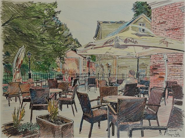 Vallikraavi t�nav, Margus Lokk E-kunstisalongis