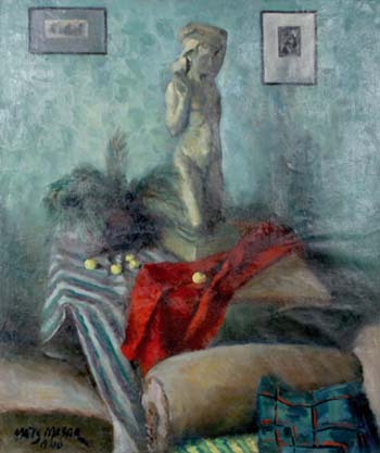 Nat��rmort skulptuuriga, Mats Masar E-kunstisalongis