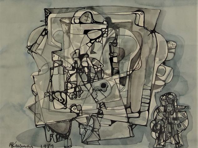 Abstraktsioon, Andrus Kasemaa E-kunstisalongis