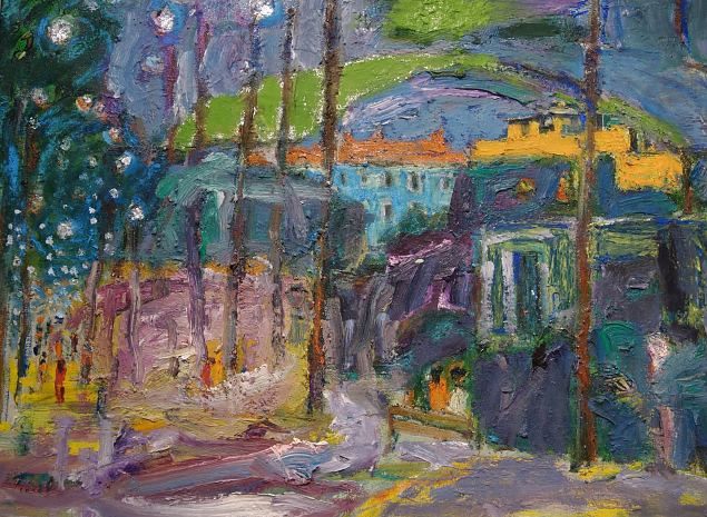 Kungstr�dg�rden - Stockholm, Voldemar Tank E-kunstisalongis