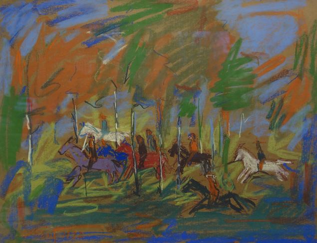 Hobused - Djurg�ren, Voldemar Tank E-kunstisalongis