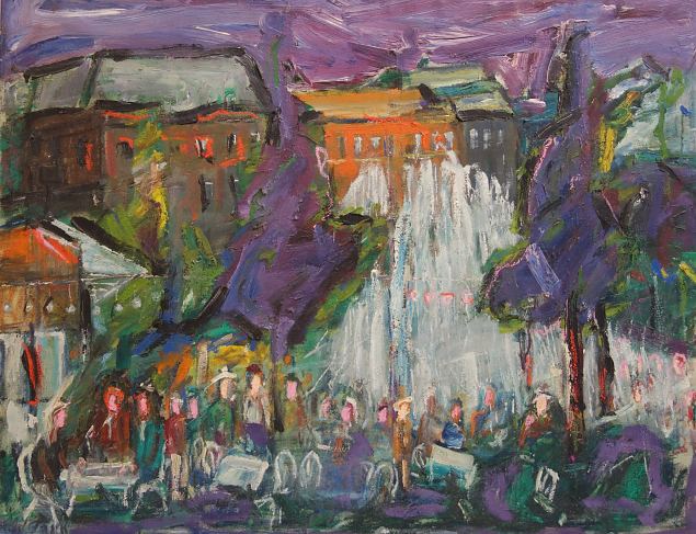 Kungstr�dg�rden Severing Stockholm, Voldemar Tank E-kunstisalongis