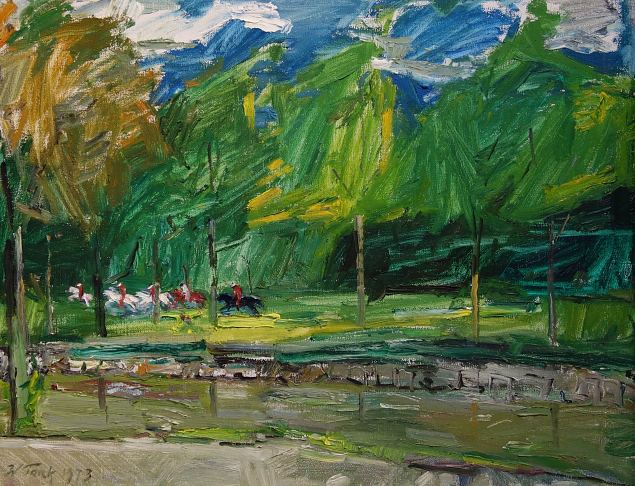 Djurg�ren - Stockholm, Voldemar Tank E-kunstisalongis