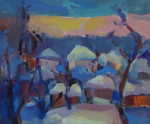 �htu linnas, Lemme Haldre E-kunstisalongis