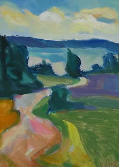 Rauge p�ev, Lemme Haldre E-kunstisalongis