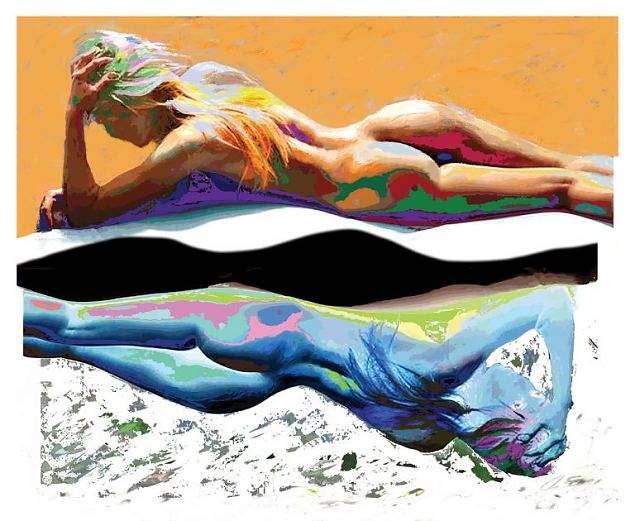 Peegeldus, Enn Põldroos E-kunstisalongis